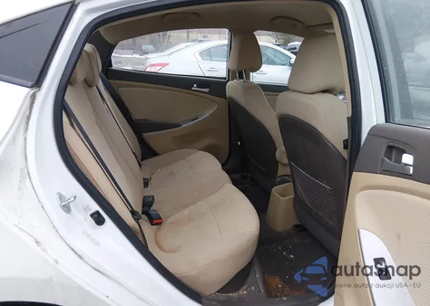 2013 Hyundai Accent Gls z USA, uszkodzony, nr VIN KMHCT4AE0DU585663